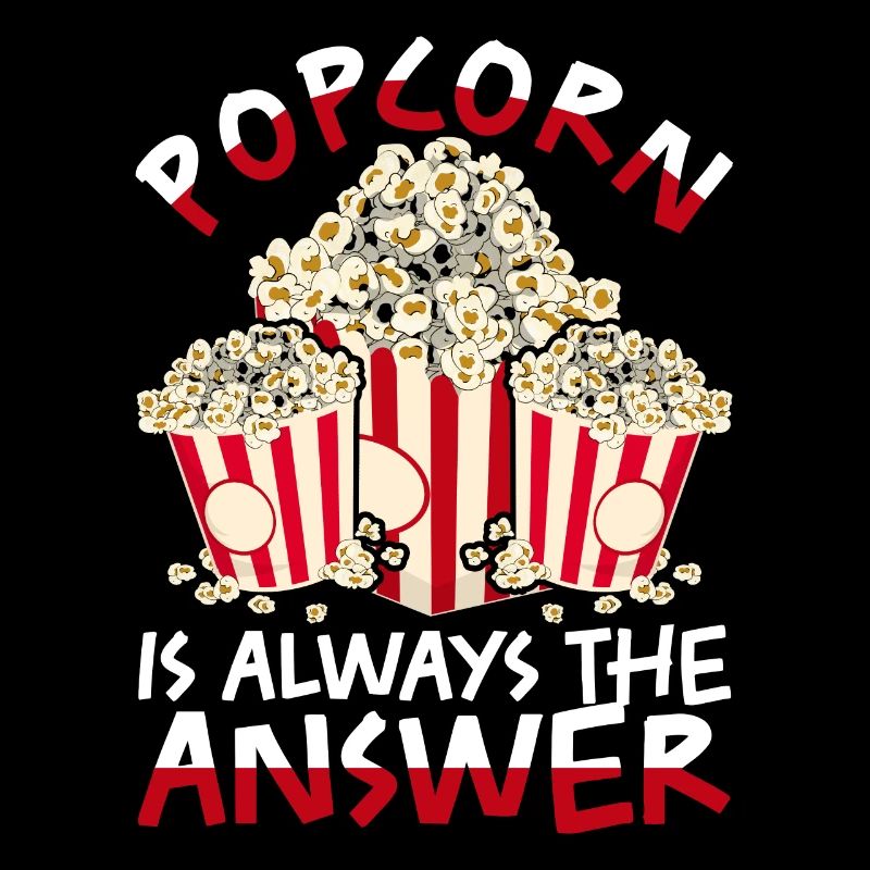 Popcorn Lover Snack Gift Funny Popcorn