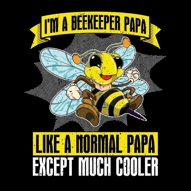 Ich bin ein Imker Papa wie ein normaler nur cooler