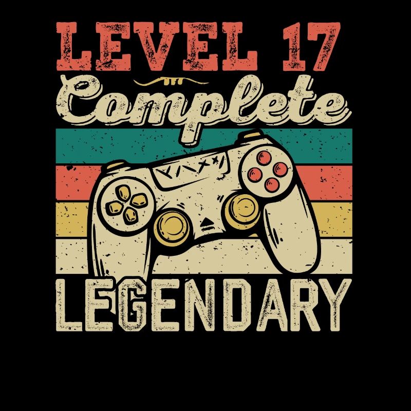 Level 17 Complete, 17th Birthday Gift