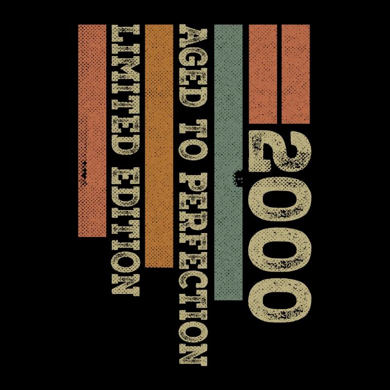2000 Vintage Retro Birthday Gift Born in 2000