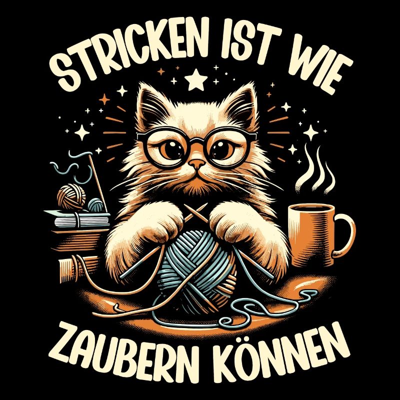 Stricken Strickerin Geschenk Wolle Geburtstag