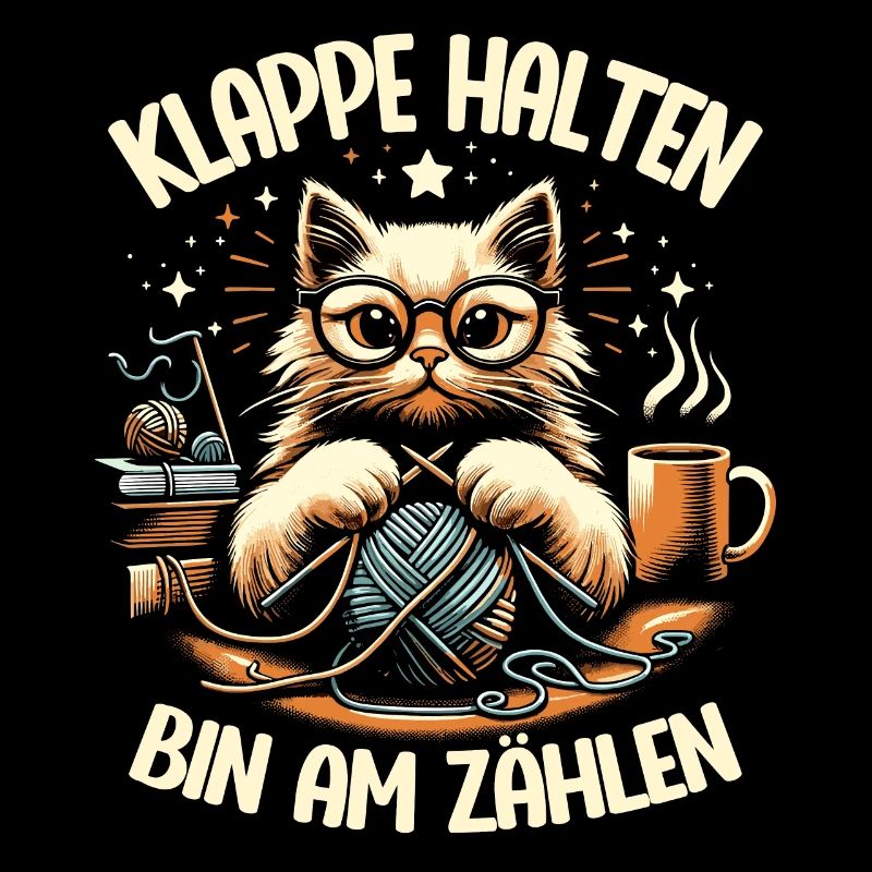 Stricken Strickerin Geschenk Wolle Geburtstag