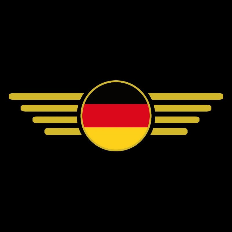 I Love Germany, Elegance Style Design T-Shirt