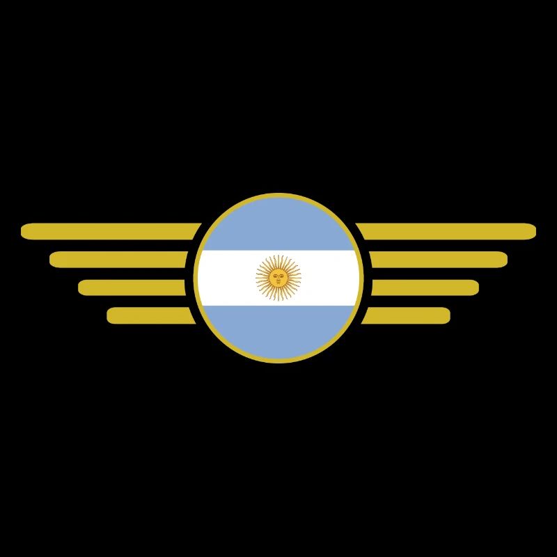 J’aime l’Argentine, T-shirt design de style élégance