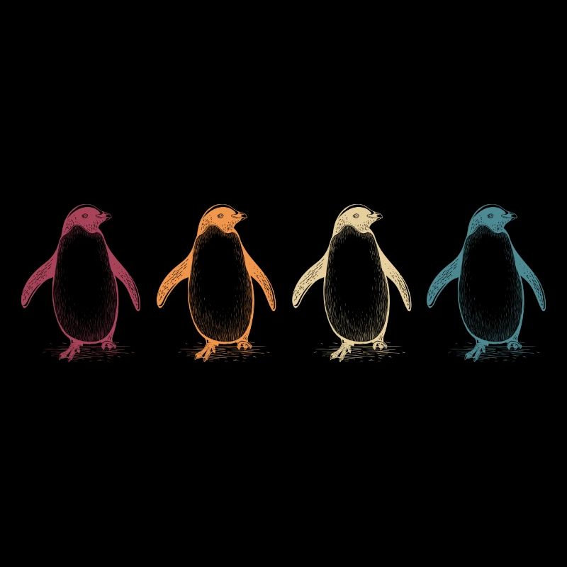 Antarktis Tier Zoo Geschenk Pinguin