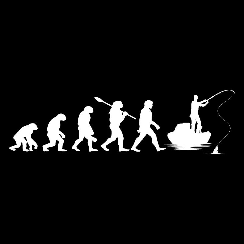 Idée Cadeau Évolution De Pêche Pour Un Pêcheur