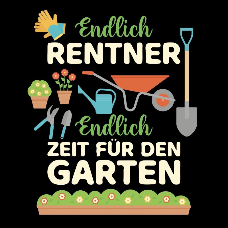 Rentner Garten Geschenk