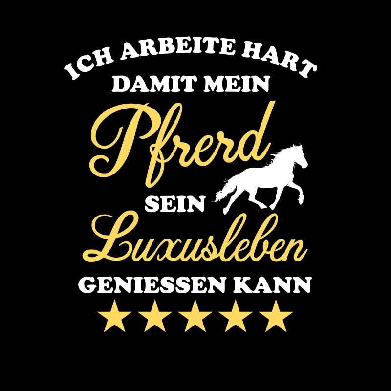 Pferd Luxusleben Arbeit Geschenk