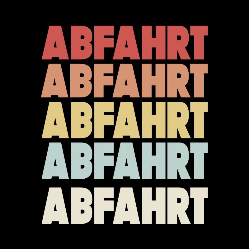 Abfahrt