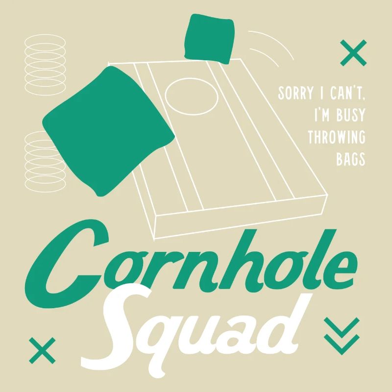 Cornhole Squad Wilderness Ironisches Sprichwort