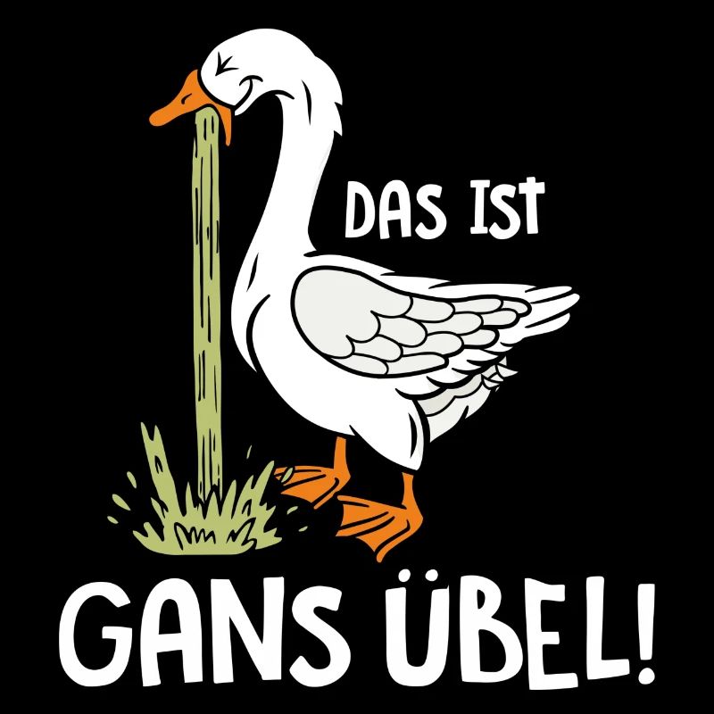 Gans übel