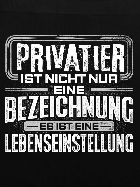 PRIVATIER - Leben