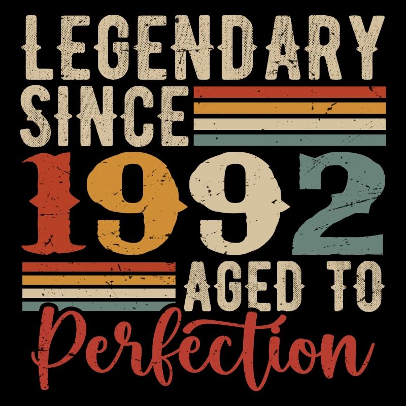 Legendary Since 1992 Birthday Gift 1992