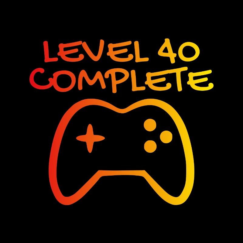 40 Geburtstag Level 40 Complete