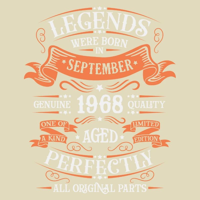 September 1968 Originelle Geburtstagsgeschenkidee
