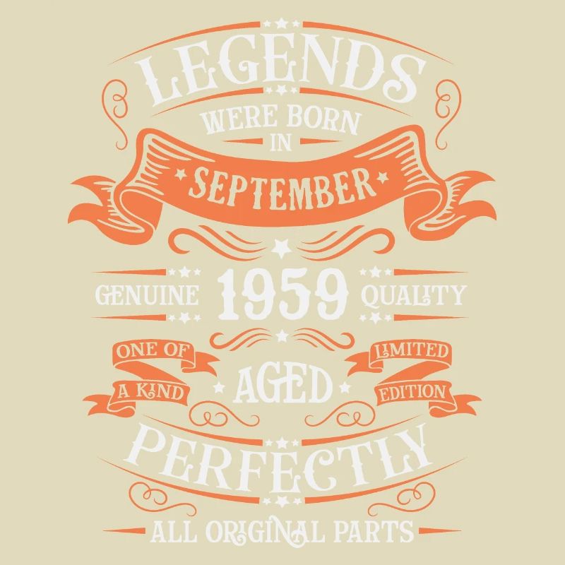September 1959 Originelle Geburtstagsgeschenkidee