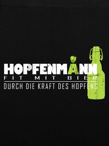 Hopfenmann Fit mit Bier