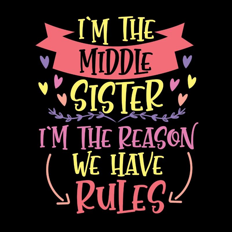Schwester Mädchen Regeln Geschenk