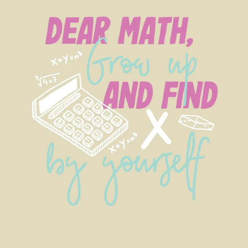 Math math gift girl