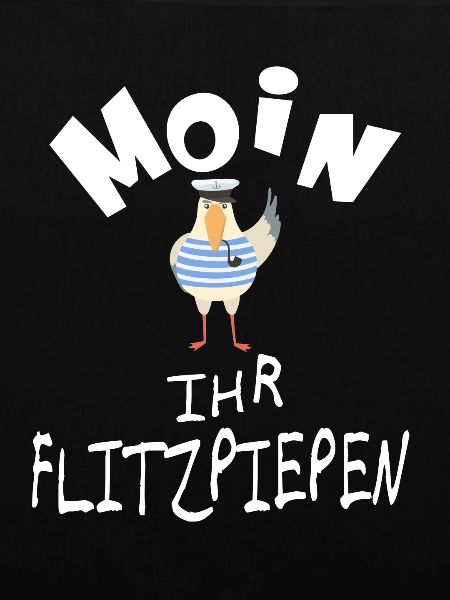 Moin ihr Flitzpiepen lustige Möwe