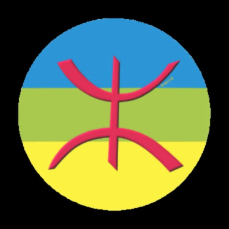 Amazigh Berber flag