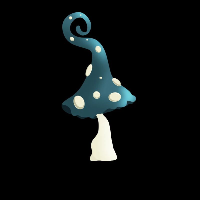 Magical mushroom from a magical forest