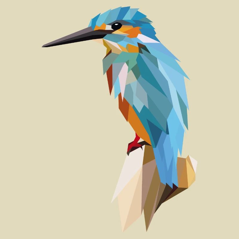 Oiseau de glace Polygone