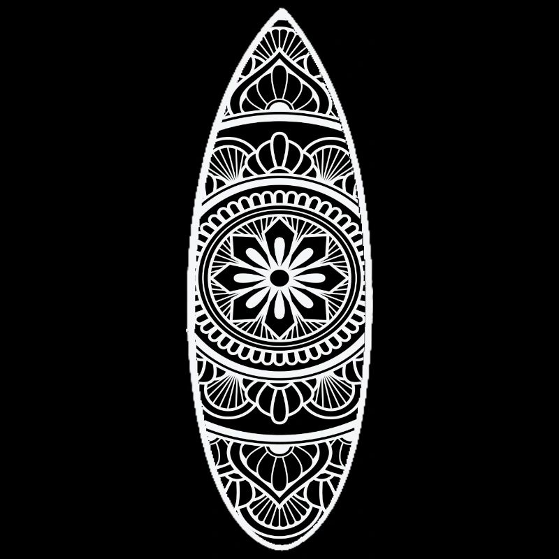Planche de surf Mandala Planche Surf sur surf