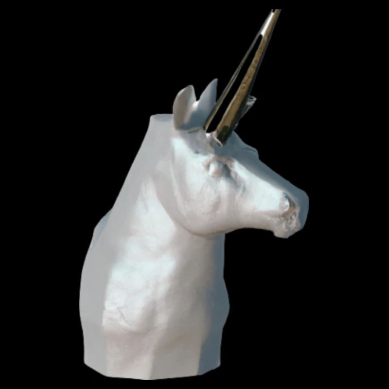 Einhorn-Statue