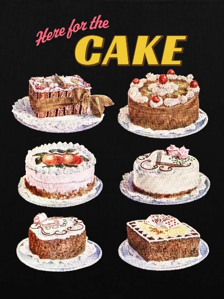 Kuchenkollektion mit Retro-Vibes