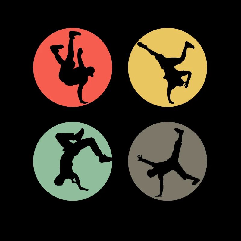 Retro Breakdance Bboying Geschenk I Breakdancing