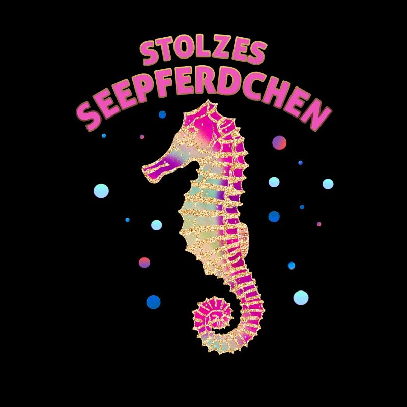 Stolzes Seepferdchen