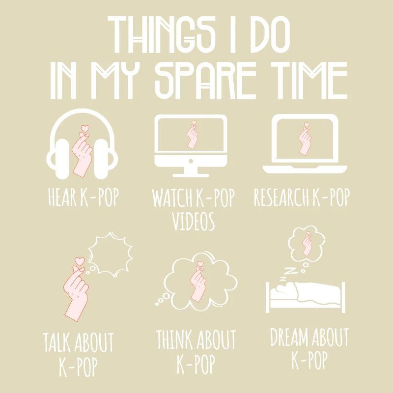 Kpop Time Libe Humor Geschenk