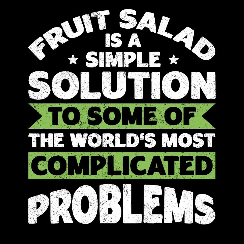 La salade de fruits est une solution simple