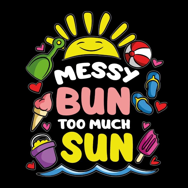 Messy Bun Zu viel Sonne