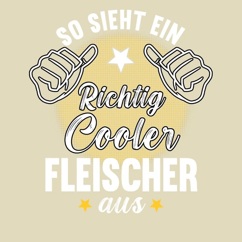 So Sieht Ein Richtig Cooler Fleischer aus Metzger