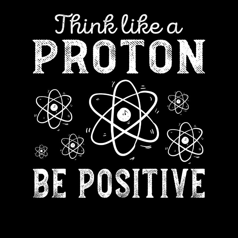Proton Humour Prof Physique Quantique Chimie Nerd