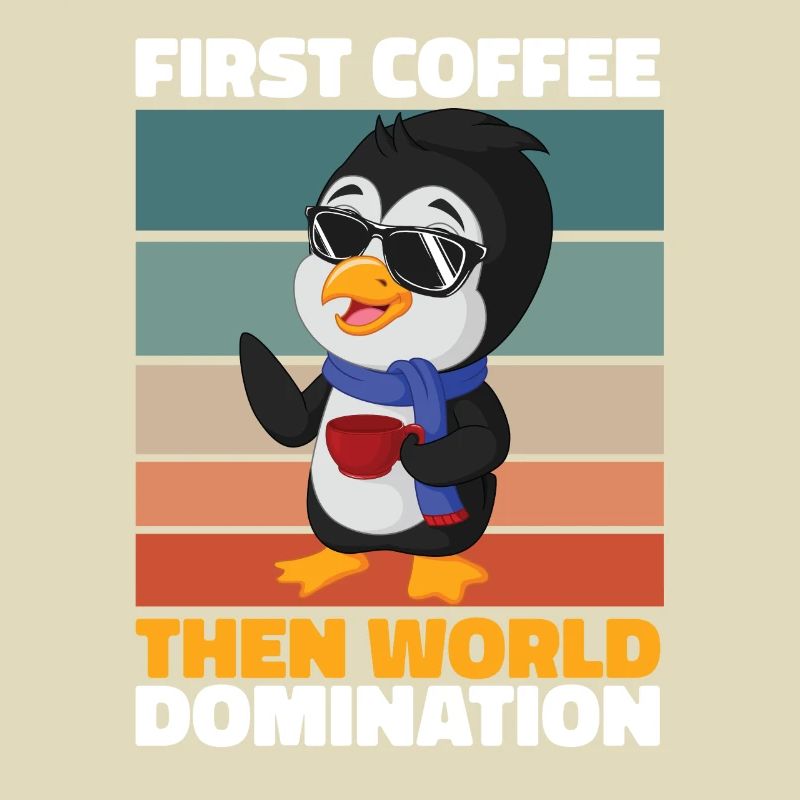Pinguin Kaffee