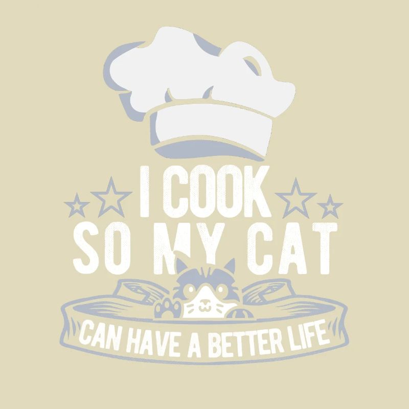 Koch Kochen Katze