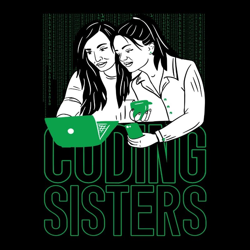 Developer Coder Programmer Sisters