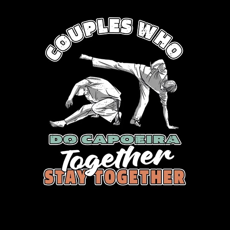 Capoeira Kampftanz Paar