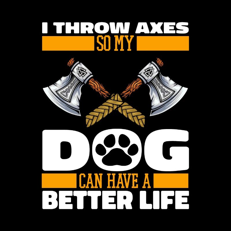 Axe Throwing Axe Thrower Dog