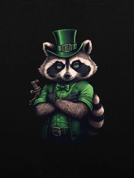 Raccoon St. Patty