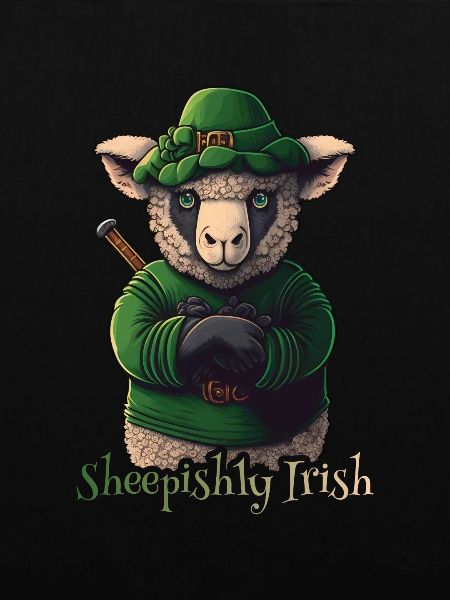 Sheepishly Irish St. Patty