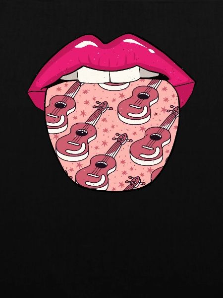 Akustikgitarre Lippen