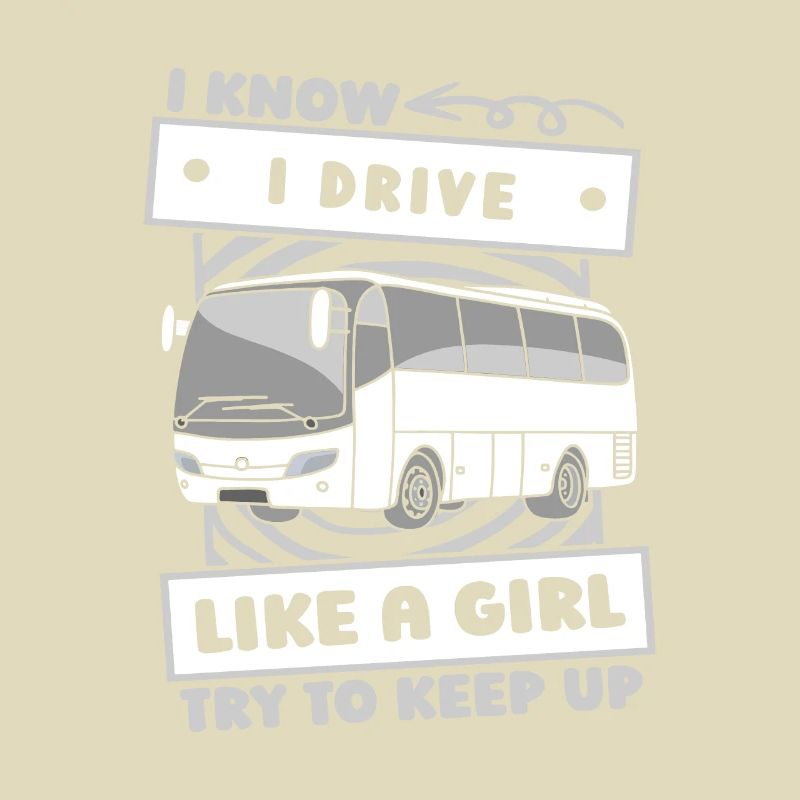 Bus Busfahrer Mädchen