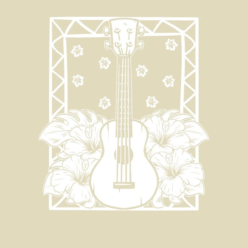 Ukulele Blumen