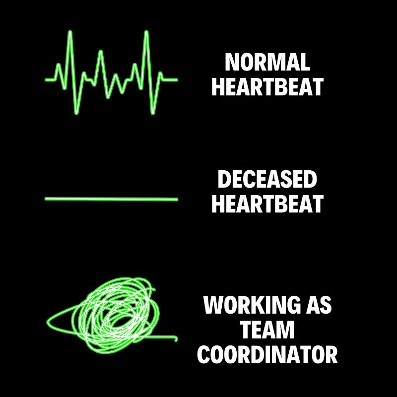 Team Coordinator Worker Funny Team Coordinator Job