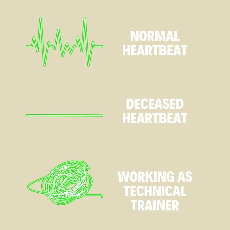 Technical Trainer Worker Funny Technical Trainer