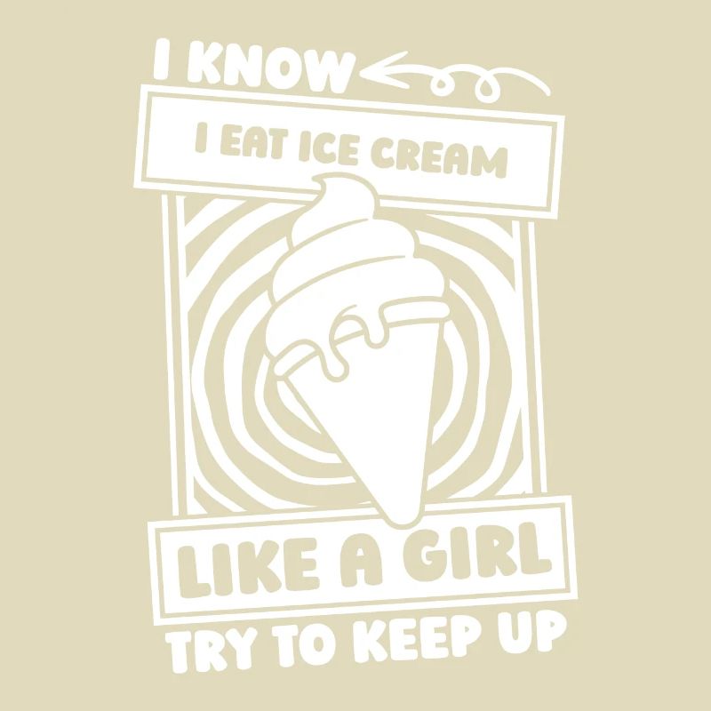 Eiscreme Mädchen